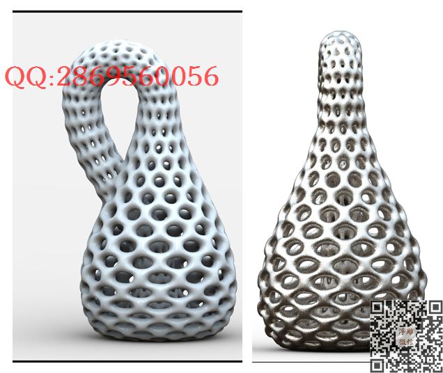克莱因瓶_STL圆雕图立体模型3d打印核雕精雕图浮雕图