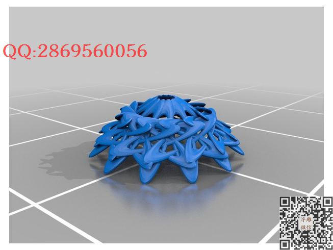 几何灯罩_STL圆雕图立体模型3d打印核雕精雕图浮雕图