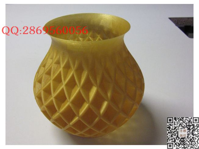 双绞线的花瓶_STL圆雕图立体模型3d打印核雕精雕图浮雕图
