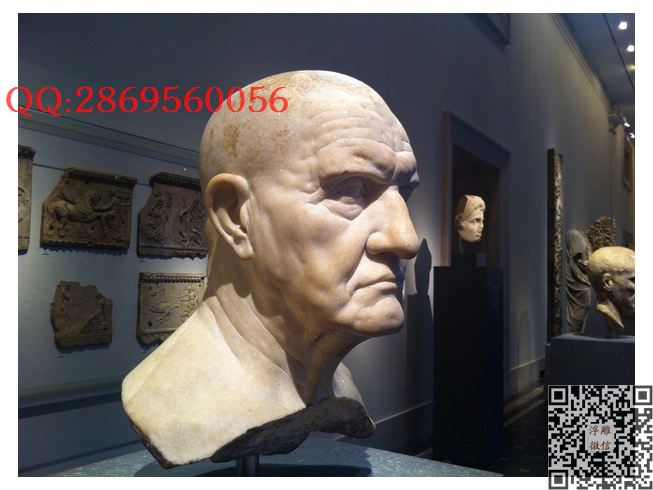 大理石半身人_STL圆雕图立体模型3d打印核雕精雕图浮雕图