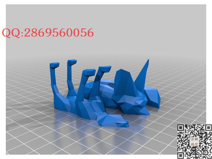 小狐狸Fennic_Fox_Plate_preview_featured_STL圆雕图立体模型3d打印核雕精雕图浮雕图