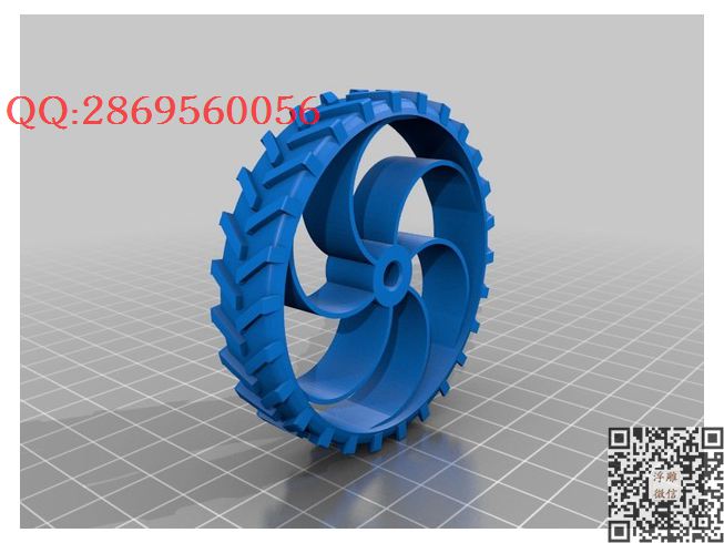 机器人车轮_STL圆雕图立体模型3d打印核雕精雕图浮雕图