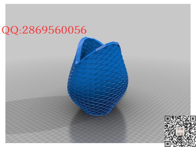 美人鱼花瓶_STL圆雕图立体模型3d打印核雕精雕图浮雕图