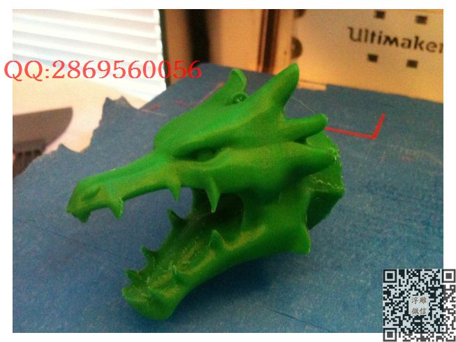 龙头饰品_STL圆雕图立体模型3d打印核雕精雕图浮雕图