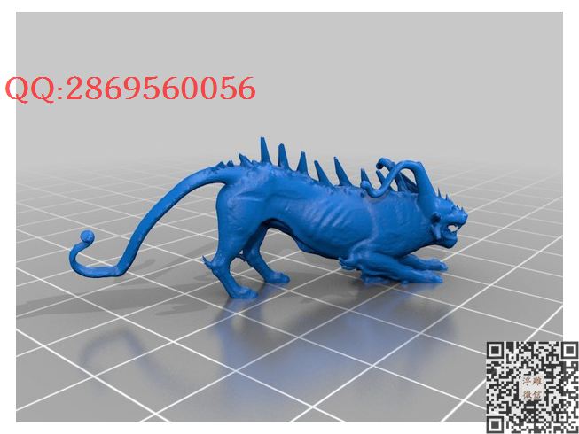 龙灯狮子_STL圆雕图立体模型3d打印核雕精雕图浮雕图