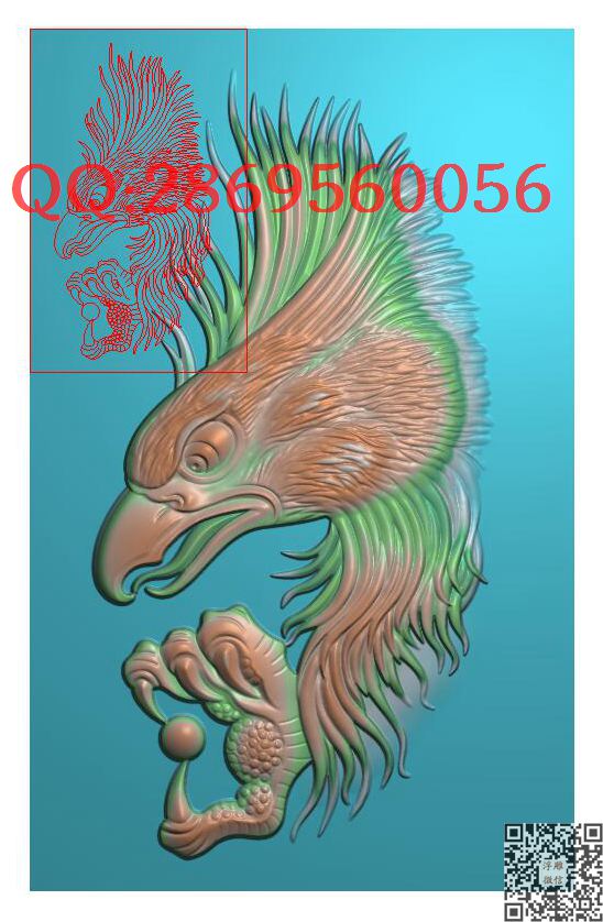 GNY-021鹰头46牌挂件带线_玉雕仿古挂件花件牌子46牌木雕图牙雕图46牌精雕图浮雕图