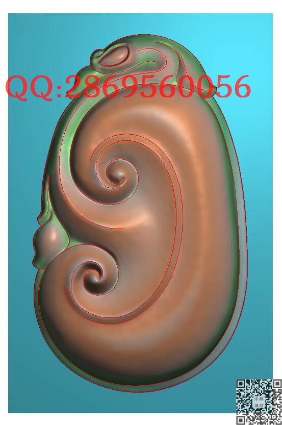 SD566灵芝_玉雕仿古挂件花件牌子46牌木雕图牙雕图46牌精雕图浮雕图