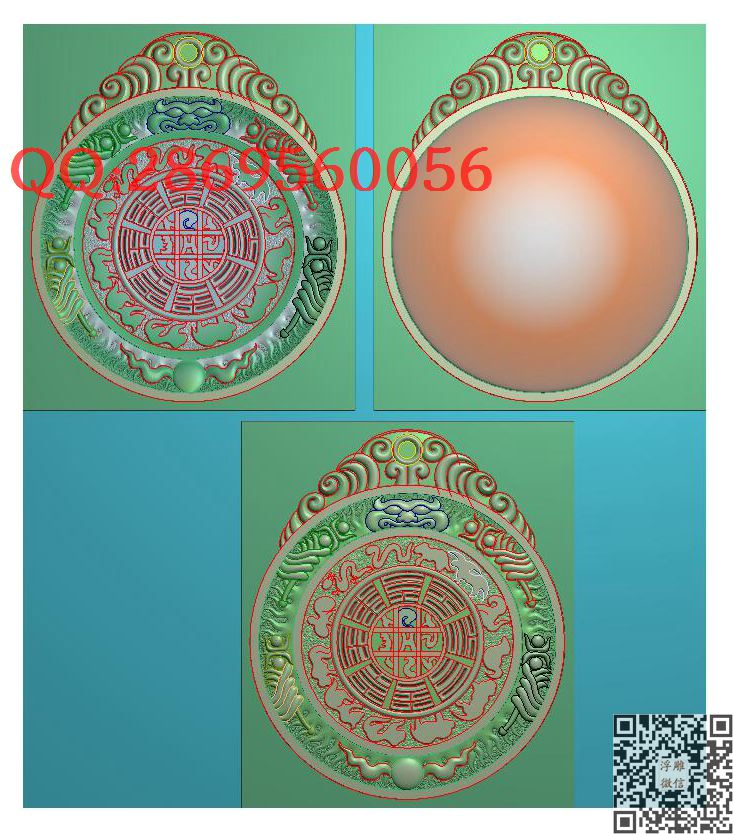 九宫格12生肖_玉雕仿古挂件花件牌子46牌木雕图牙雕图46牌精雕图浮雕图