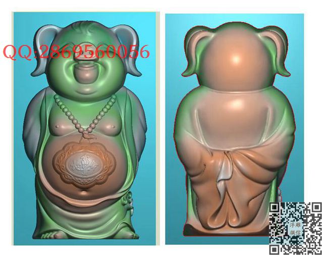 富贵猪_玉雕仿古挂件花件牌子46牌木雕图牙雕图46牌精雕图浮雕图