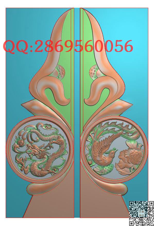 50龙凤墓碑撑鼓520-1600_龙凤呈祥龙凤戏珠精雕图浮雕图