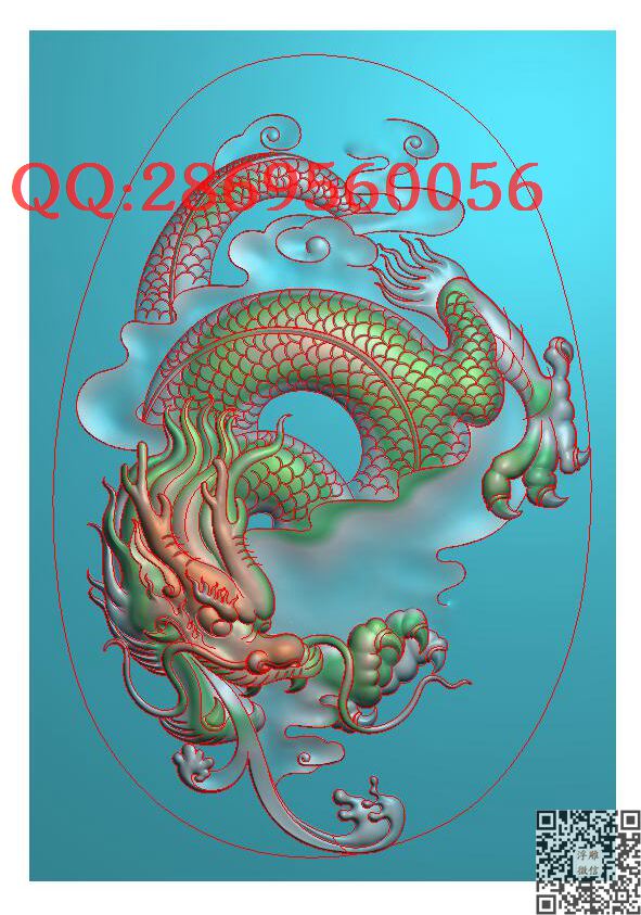 吐水盘龙_龙凤呈祥龙凤戏珠精雕图浮雕图