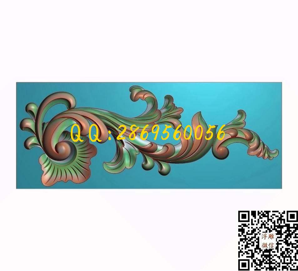 门上花013_长花精雕图横洋花门花贴花门上花精雕图浮雕图