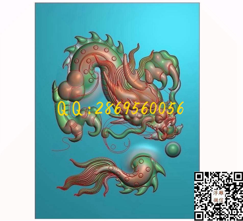 新龙牌10_仿古龙挂件龙牌玉雕龙牌子玉石雕刻单龙46牌精雕图浮雕图