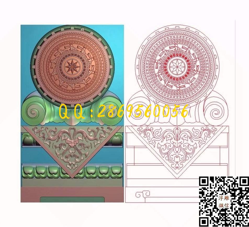 洋花石雕门墩|石鼓|石墩|仿古石镜|门鼓_门墩精雕图浮雕图