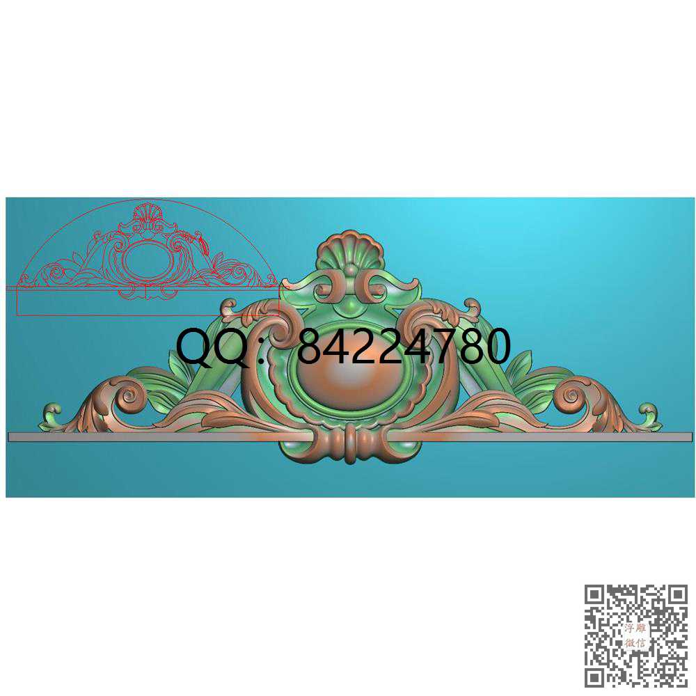 SD260石雕洋花1940-800_洋花门花雕花横洋花精雕图浮雕图