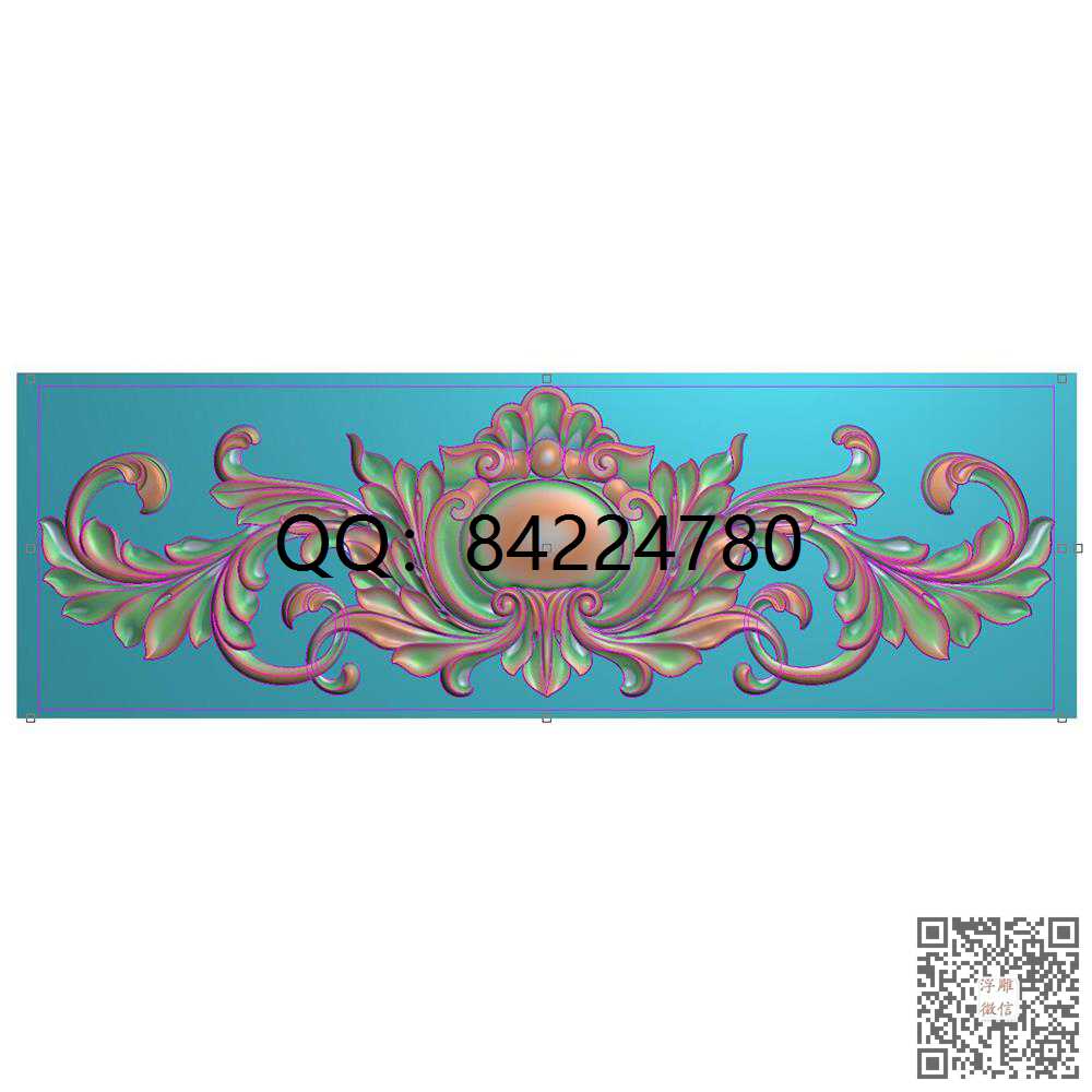 SD260石雕洋花2200-700_洋花门花雕花横洋花精雕图浮雕图