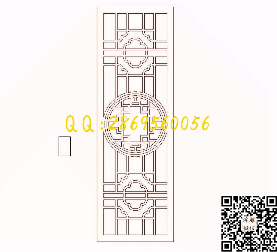 镂空格子_线条单线图通花矢量图素材激光雕刻精雕图浮雕图