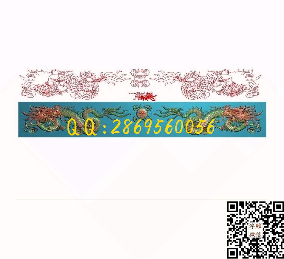 墓碑双龙戏珠_精雕图龙凤精雕图浮雕图