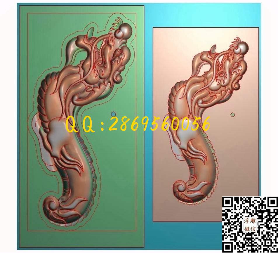 龙头拐杖2_精雕图龙凤精雕图浮雕图