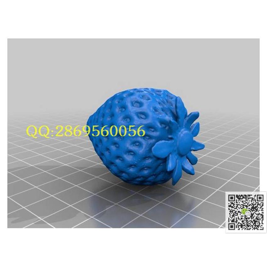 草莓STL_STL圆雕图3d打印三维立体模型精雕图浮雕图