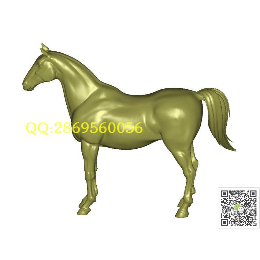 骏马STL_STL圆雕图3d打印三维立体模型精雕图浮雕图