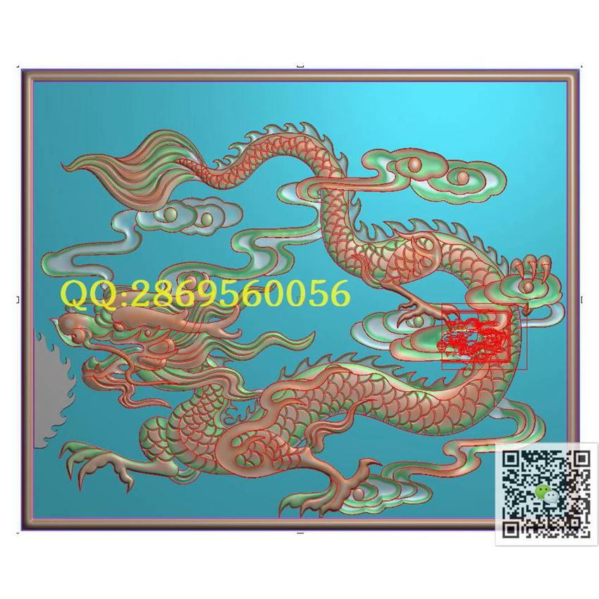 15单龙戏珠920-760_龙凤戏珠石雕仿古龙凤横梁柱头精雕图浮雕图