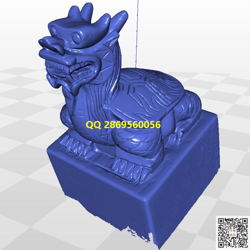 龙龟01_STL圆雕图3d打印三维立体模型多轴雕刻机加工图精雕图浮雕图