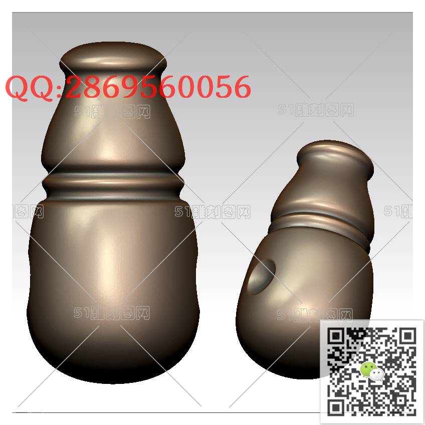 HD-103手串三通_橄榄核雕手串佛珠3d打印stl圆雕图扫描立体模型多轴数控电脑雕刻精雕图浮雕图