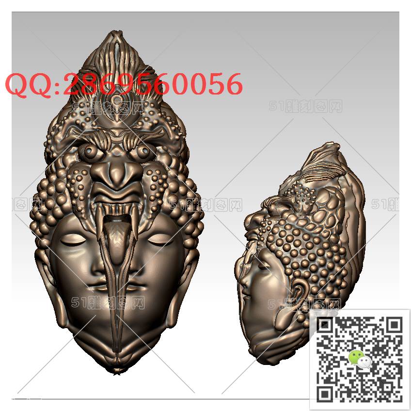 HD-198一念佛魔手串_橄榄核雕手串佛珠3d打印stl圆雕图扫描立体模型多轴数控电脑雕刻精雕图浮雕图
