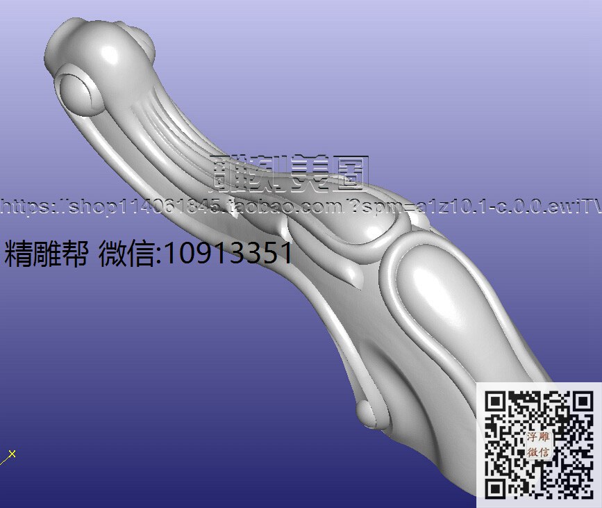 5215-2C方几脚-xiu_圆雕图立体雕花桌腿3d打印洋花沙发腿圆柱木雕柱腿精雕图浮雕图