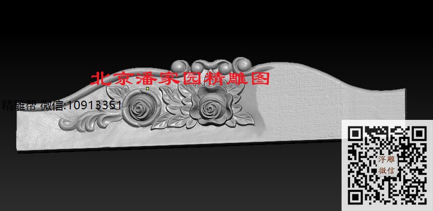 616_圆雕图立体雕花桌腿3d打印洋花沙发腿圆柱木雕柱腿精雕图浮雕图