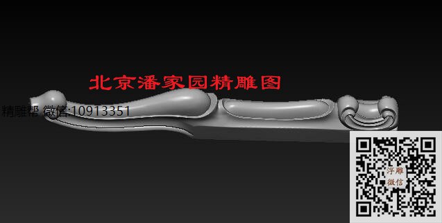 812-2后脚-xiu(1)_圆雕图立体雕花桌腿3d打印洋花沙发腿圆柱木雕柱腿精雕图浮雕图