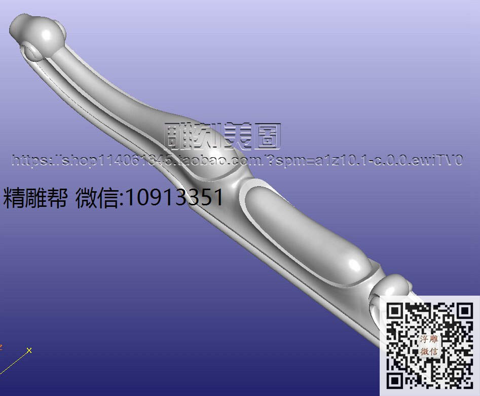 812-2床头柜前脚-xiu_圆雕图立体雕花桌腿3d打印洋花沙发腿圆柱木雕柱腿精雕图浮雕图