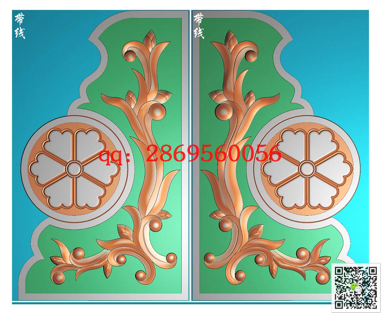 MBG-094石雕洋花墓碑边角抱鼓_墓碑雕刻图石雕福寿抱鼓图精雕图浮雕图