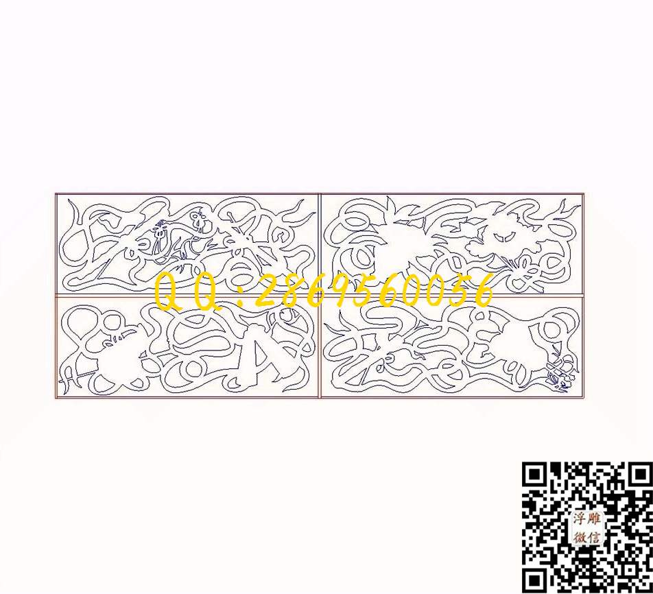 八仙八宝243-92-7线条_八宝精雕图八仙八宝暗八仙精雕图浮雕图