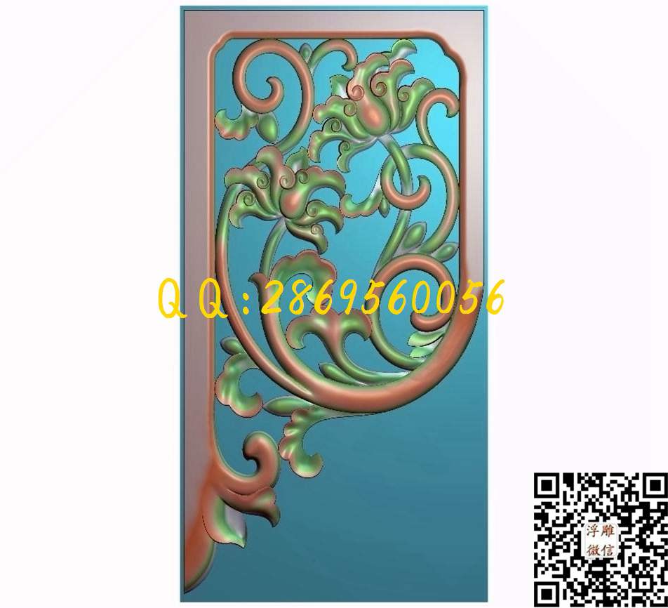 上角花_屏风角花仿古镂空雀替牛腿家具部件精雕图浮雕图