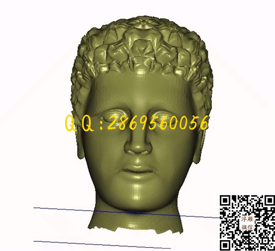 D50mm维纳斯头像_STL立体模型圆雕图立体浮雕3d电脑雕刻打印四轴多轴雕刻精雕图浮雕图