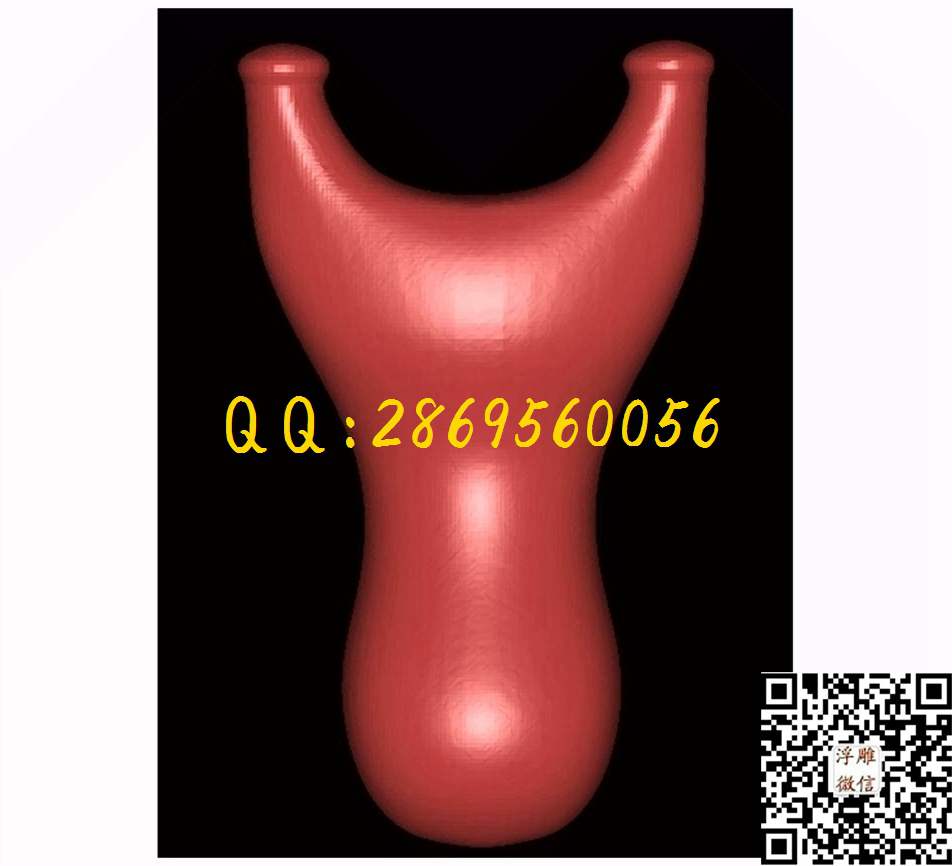 XA597弹弓_STL立体模型圆雕图立体浮雕3d电脑雕刻打印四轴多轴雕刻精雕图浮雕图