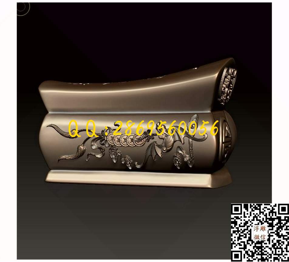 升官发财_STL立体模型圆雕图立体浮雕3d电脑雕刻打印四轴多轴雕刻精雕图浮雕图