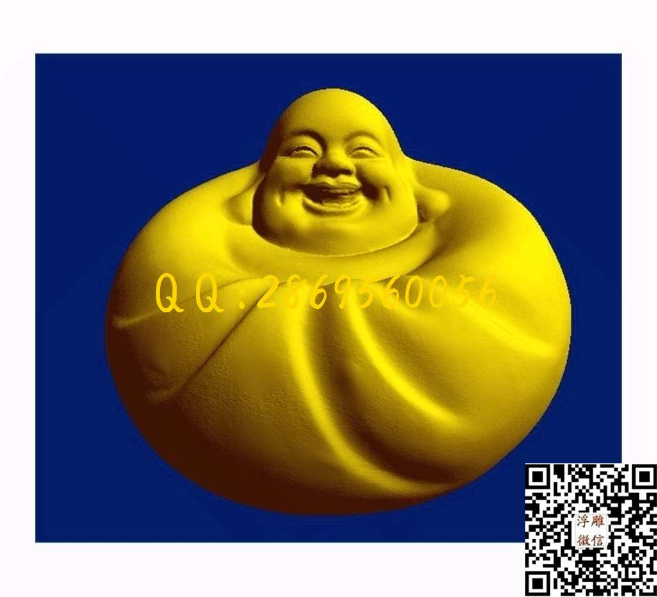 整身佛圆_STL立体模型圆雕图立体浮雕3d电脑雕刻打印四轴多轴雕刻精雕图浮雕图