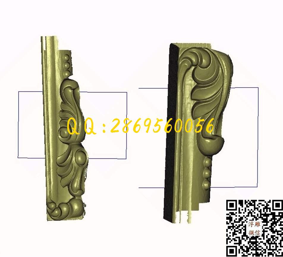 立柱_STL立体模型圆雕图立体浮雕3d电脑雕刻打印四轴多轴雕刻精雕图浮雕图