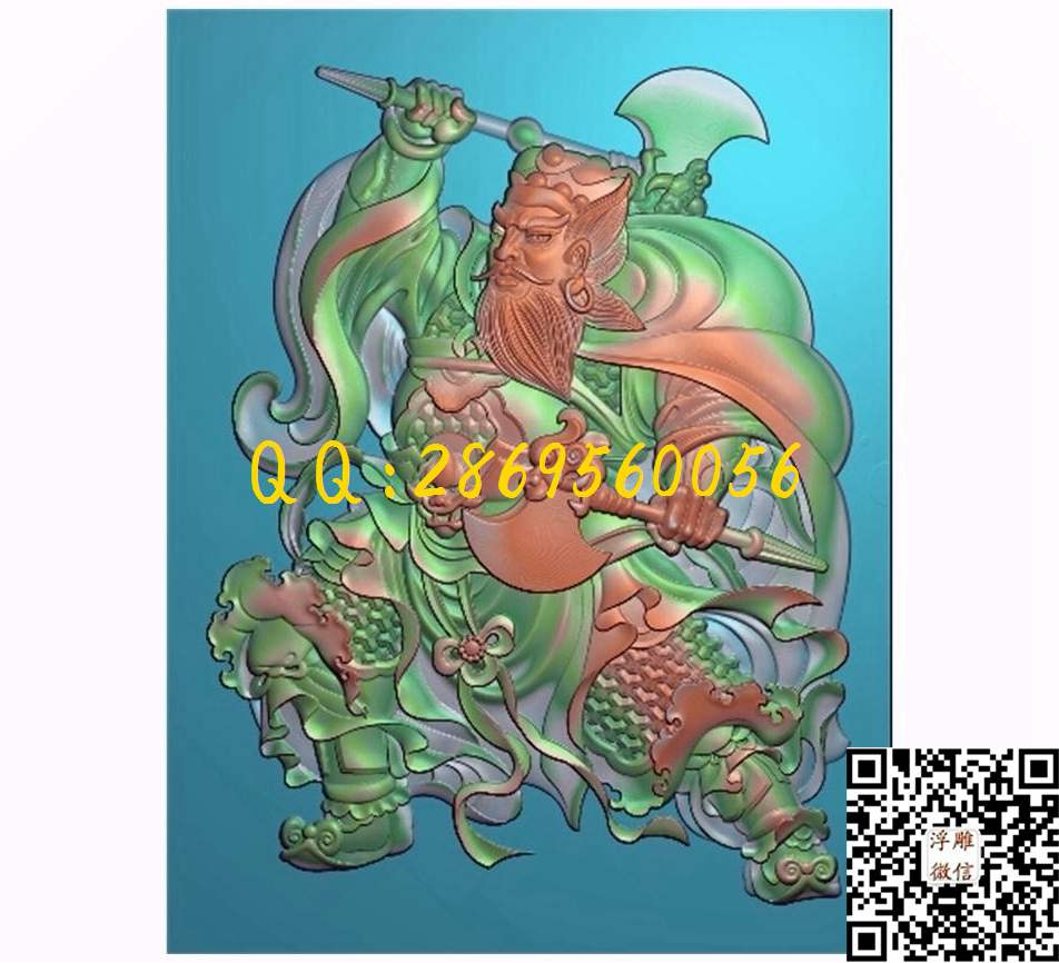 564门神_玉雕花件牌子图木雕牙雕挂件46牌精雕图浮雕图