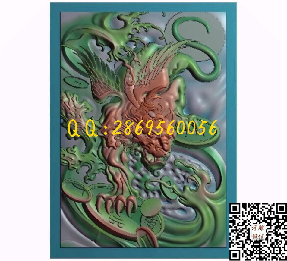 旭日貔貅_玉雕花件牌子图木雕牙雕挂件46牌精雕图浮雕图